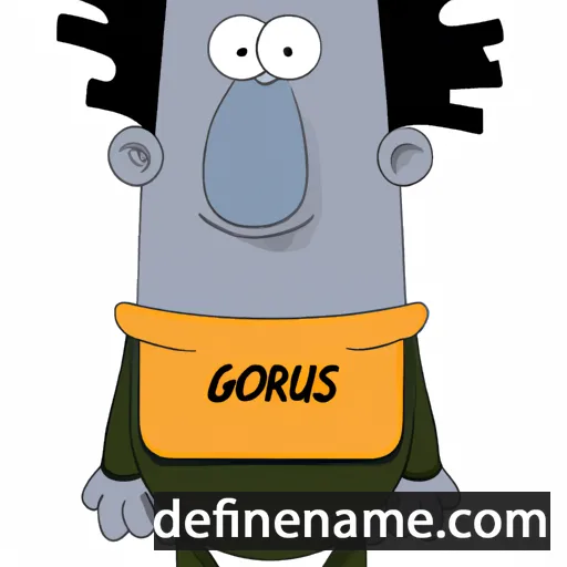 cartoon of the name Gorgus