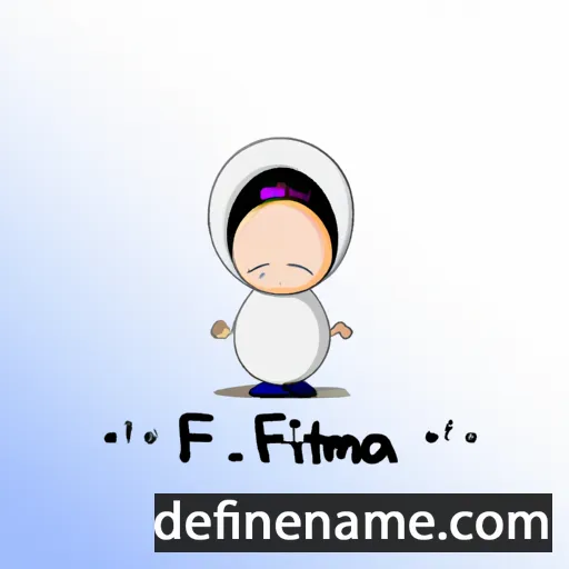 Fàtima cartoon