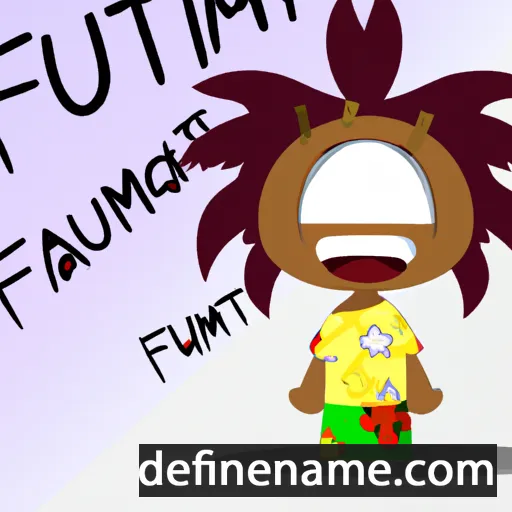 Faɗimatu cartoon