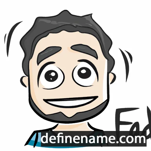 Fadi cartoon