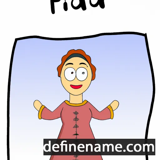 Fadia cartoon