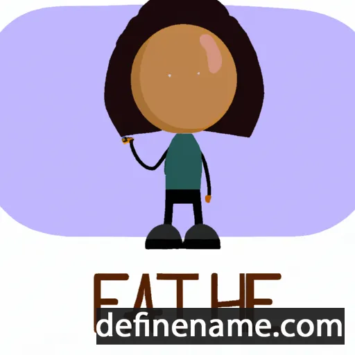 Faithe cartoon