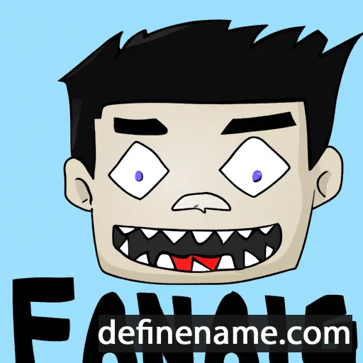 cartoon of the name Fang