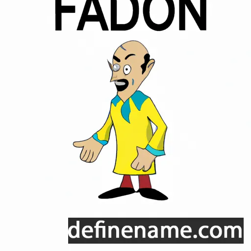 Faridoon cartoon