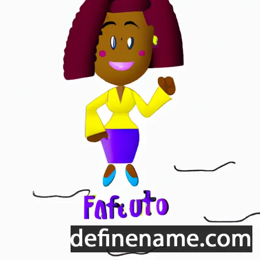 cartoon of the name Fatou