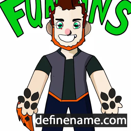 cartoon of the name Faunus