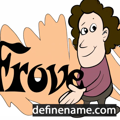 cartoon of the name Favour