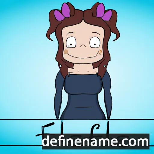 cartoon of the name Félicité