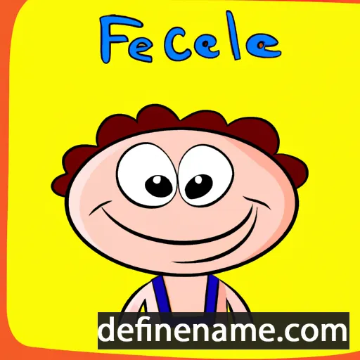 cartoon of the name Felice