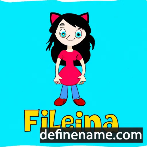 cartoon of the name Felina