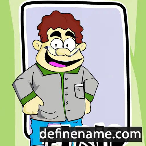 cartoon of the name Ferdi