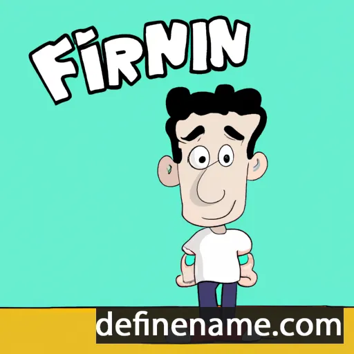 cartoon of the name Fermin