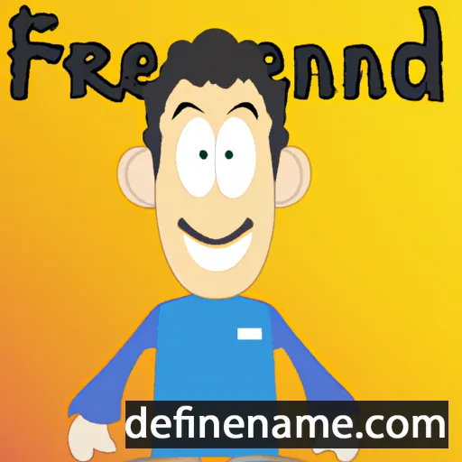 cartoon of the name Fernand