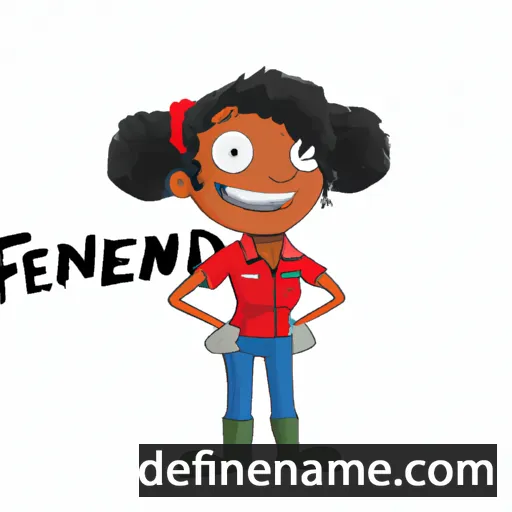 cartoon of the name Fernande