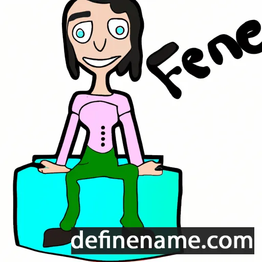 cartoon of the name Ferne