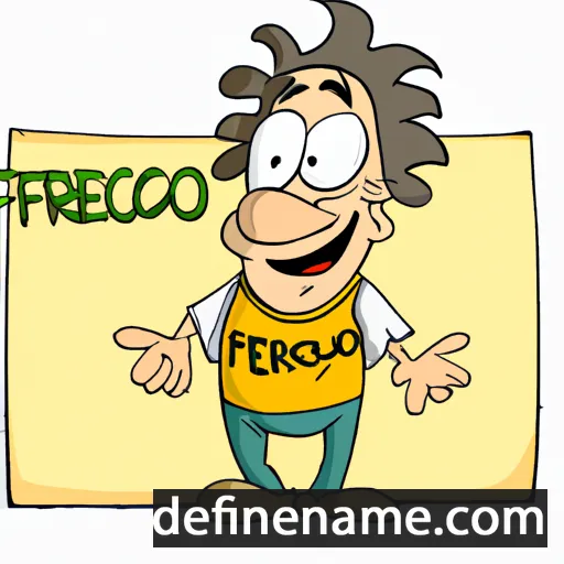 Ferruccio cartoon