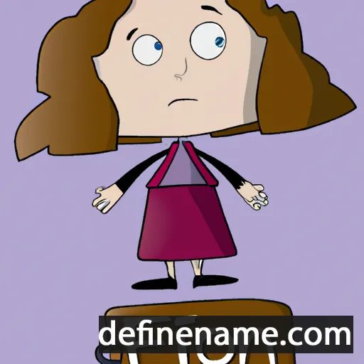 Ffion cartoon