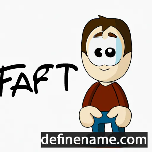 cartoon of the name Fırat