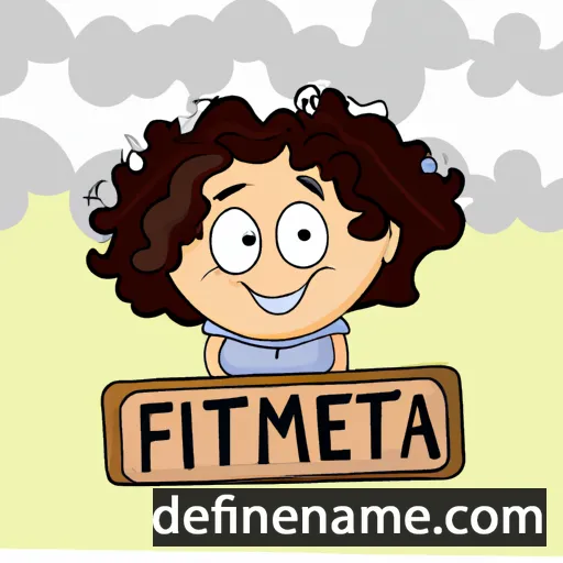 cartoon of the name Fiammetta