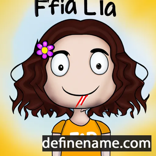 Filipa cartoon