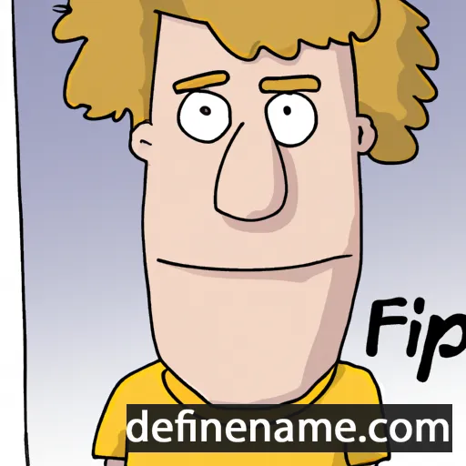 cartoon of the name Filipp