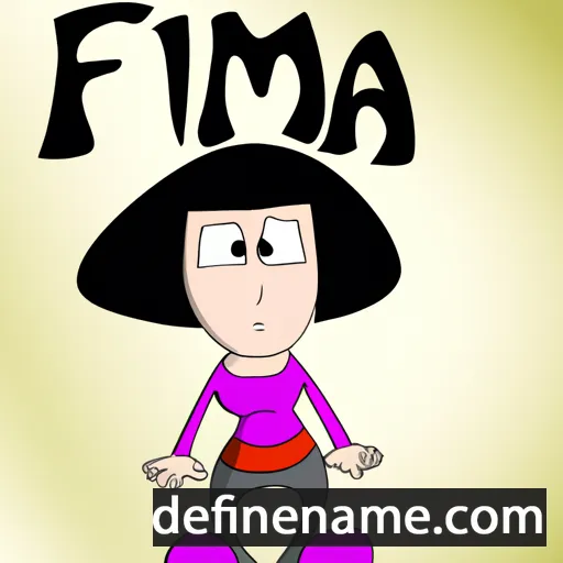 Fima cartoon