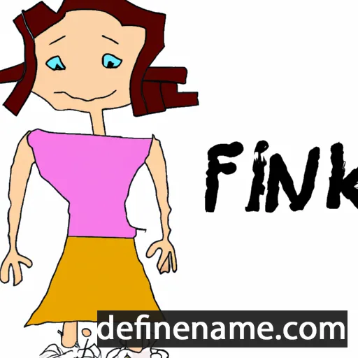 cartoon of the name Finka