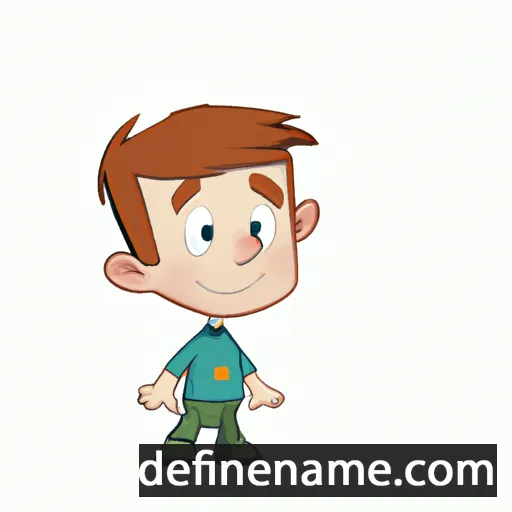 cartoon of the name Finn