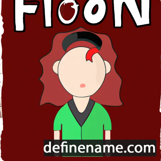 Fion cartoon