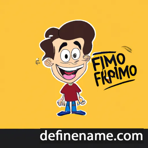 cartoon of the name Firmino