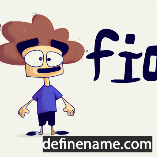 cartoon of the name Fito