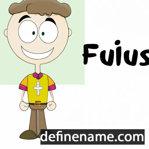 cartoon of the name Flavius