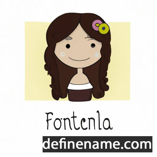 cartoon of the name Florentia