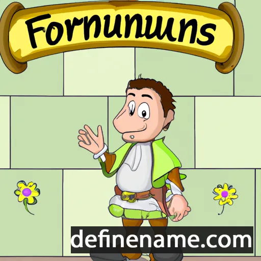 cartoon of the name Florentius