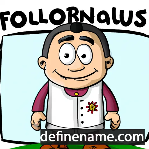 cartoon of the name Florianus