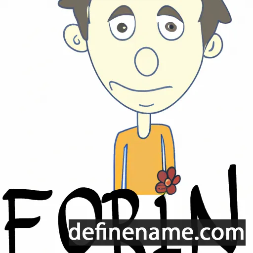 cartoon of the name Florin