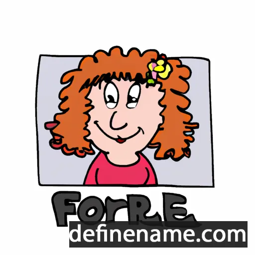 cartoon of the name Florrie