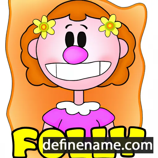 cartoon of the name Florry