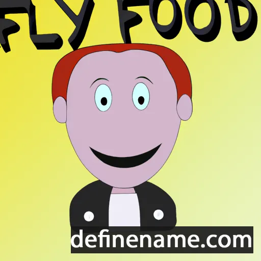 cartoon of the name Floyd