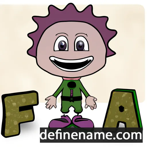 cartoon of the name Foma