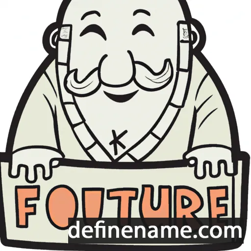 cartoon of the name Fortune