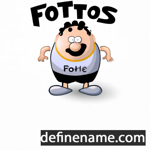 Fotios cartoon