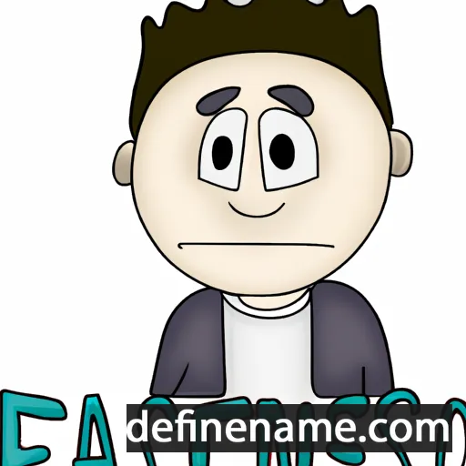 cartoon of the name Francesco