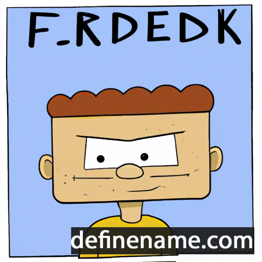 Fredrik cartoon