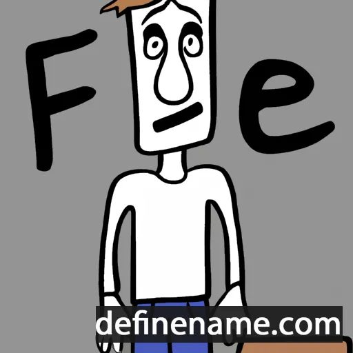 Frej cartoon