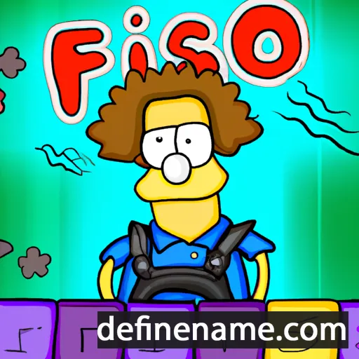 cartoon of the name Friso