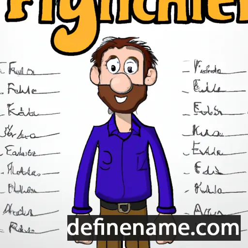 cartoon of the name Fulcher