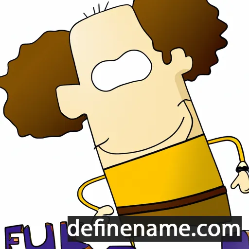 cartoon of the name Fulk