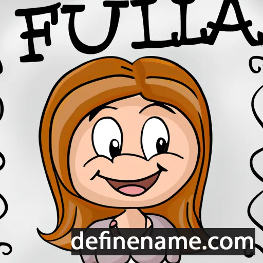 cartoon of the name Fulvia