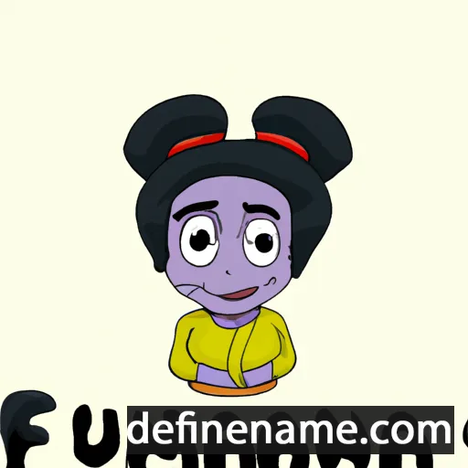 cartoon of the name Fumnanya